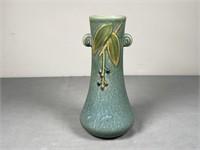 Weller Pottery Blue Cornish Tapered Vase