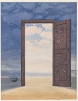 Belgian Lithograph 101/200 Signed Magritte