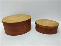 pair of nesting boxes