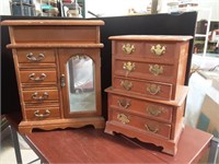Pair of jewelry boxes
