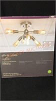 Allen and Roth 6-Light Semi-Flushmount Ceiling
