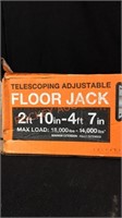 Telescoping Adjustable Floor Jack