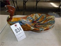 Vintage Ceramic Peacock