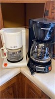 4 CUP MR COFFEE AND 12 CUP BLACK AND DECKER