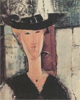 Italian Lithograph Signed Modigliani 20/80