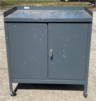 3' Industrial Shop Cabinet on Rollers