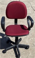 Secretary Rolling Arm Chair