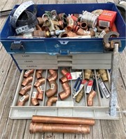 Tool Box Full of Copper Fittings