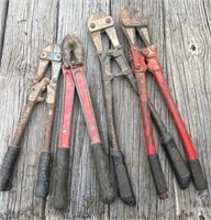 4 Sets of Bolt Cutters