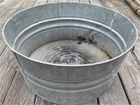 Modern Galvanized Wash Tub