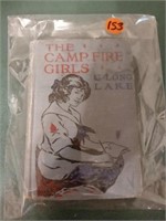 THE CAMPFIRE GIRLS AT LONG LAKE BOOK