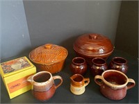 Brown USA Pottery