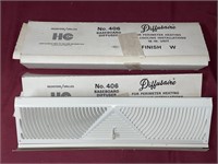 2 BASEBOARD DIFFUSAIRES