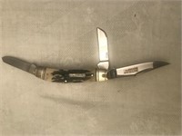 NEW MARBLES 3 BLADE POCKET KNIFE W/