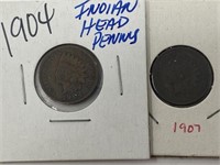 Indian Head Pennies