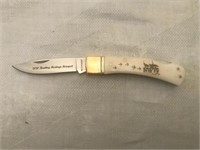 2020 NWTF STATE OUTLINED KNIFE W/WHITE