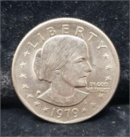 1979 Susan B. Anthony Dollar Coin.