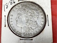 1886 Morgan Silver Dollar