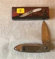 STEEL WARRIOR "HUNTER" POCKET KNIFE W/BOX