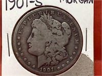 1901-S Morgan Silver Dollar