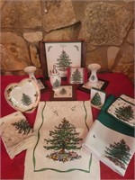 Spode Holiday Bath Set as pictured