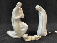 Lladro 3 Piece Nativity, Madonna #4534