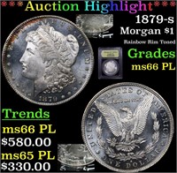 *Highlight* 1879-s Morgan $1 Graded GEM+ UNC PL