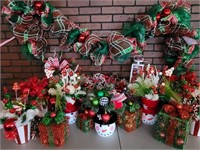Whimsical and Fun Christmas Decor, as pictured