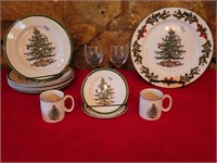 Spode Holiday Dinnerware & Dishes, as pictured