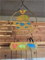 Whimsical Country Farm Animal Wind Chimes