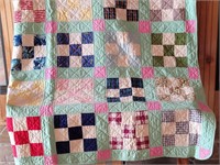 Beautifully Hand Stitched Quilt