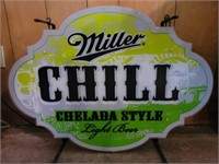 Miller Chill Chelada Style Light Beer Neon? Sign