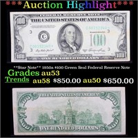 ***Auction Highlight*** **Star Note** 1950a $100 G