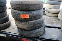 4 - 235/75R15 Used Tires