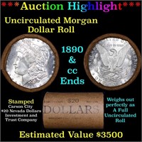 ***Auction Highlight*** 1890 & CC Uncirculated Mor