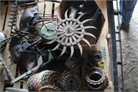 Pallet Planter Plates, Hoe Wheel, JD 7000 Parts, M