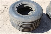 2 - 7.50x16 ribbed tires - tires have cuts