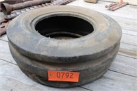 Coop 9.5x15 Tri Rib Tractor Tire