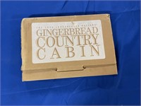 LONGABERGER GINGERBREAD COUNTRY CABIN MOLD