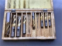 Tin Coated End Mill Set