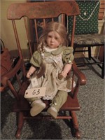 Royal Dienna Doll w/ doll chair