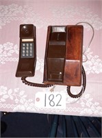 Leather telephone