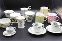 Assorted Teacups