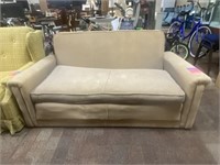 1-Cushion Rolled Arm Love Seat
