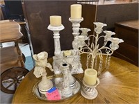 Candle Pillars and Holders