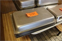 7 - Stainless Steel 2” Drop Pans