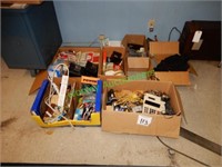 (6) Boxes of Assorted Office Tools & Hardware