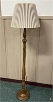 Wood Base Floor Lamp