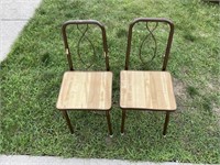 Pair Child Size Chairs