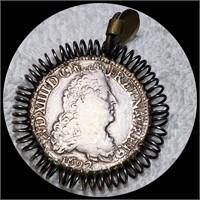 1792 Great Britain Silver Half Crown LIGHT CIRC
